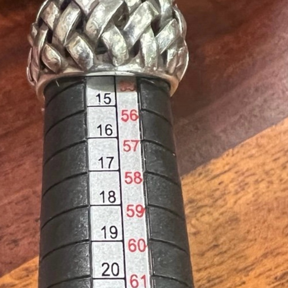 James Avery Silver Braided Ring